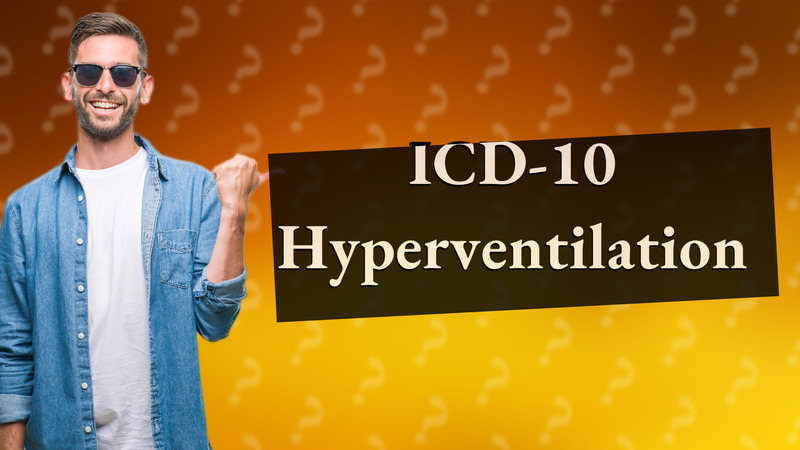 ICD-10 Hyperventilation