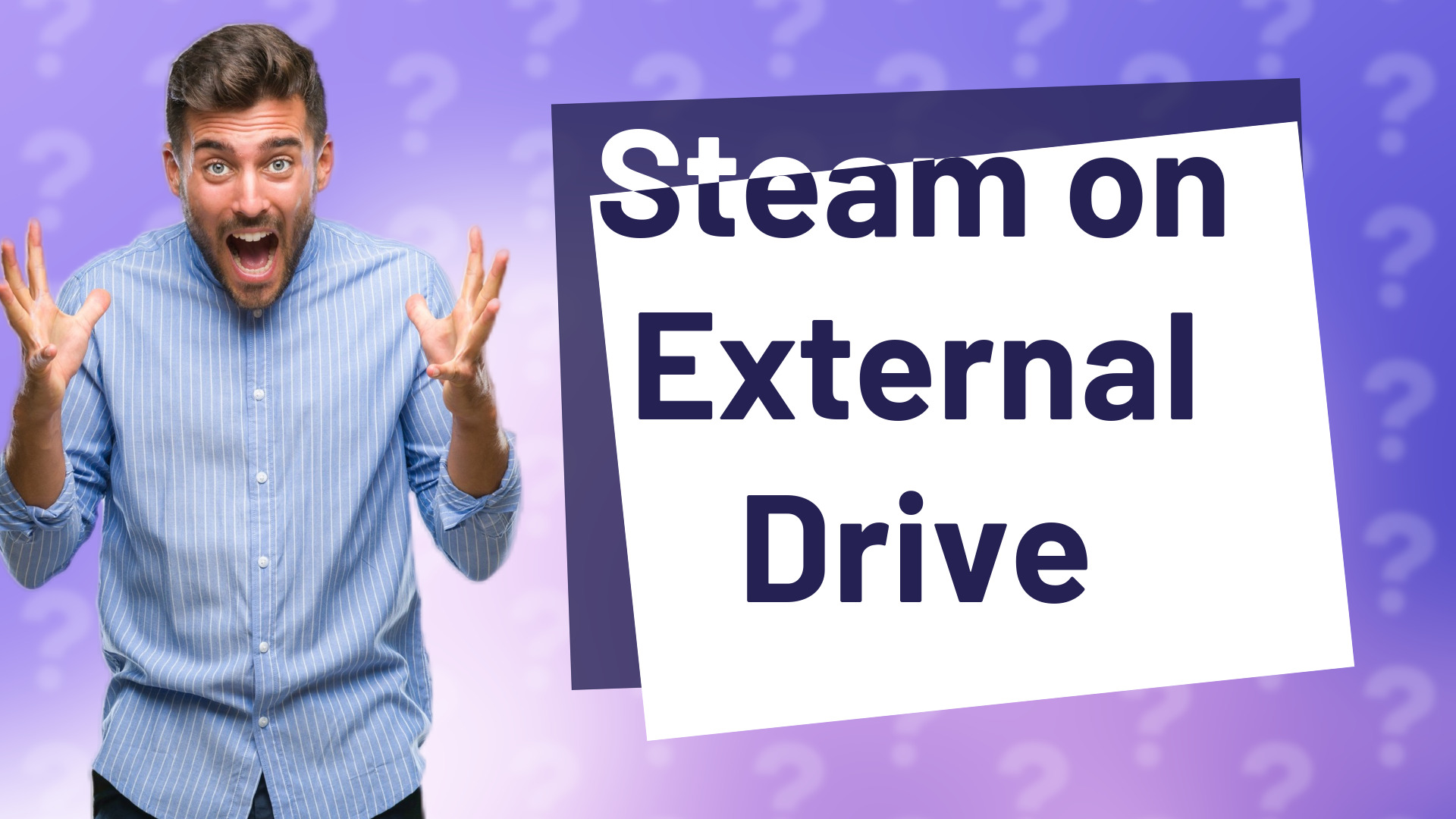 Steam on External Drive