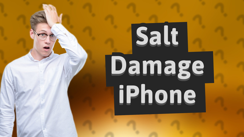 Salt Damage iPhone