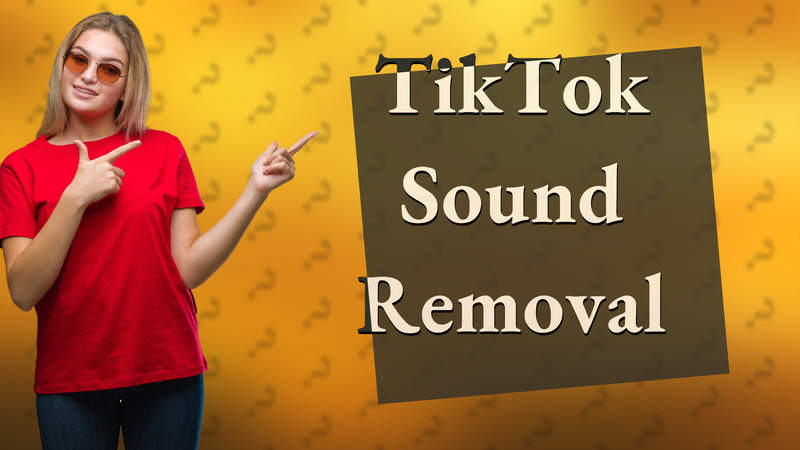 TikTok Sound Removal