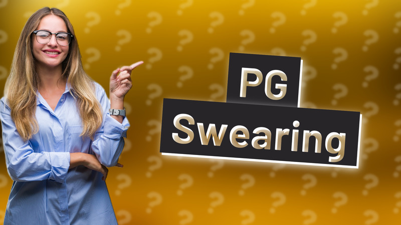 PG Swearing