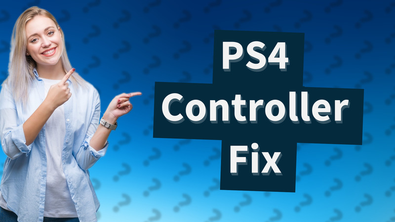 PS4 Controller Fix