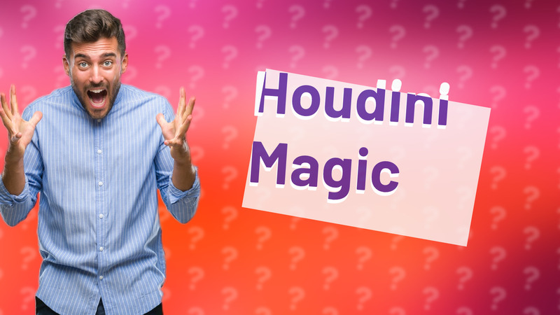 Houdini Magic