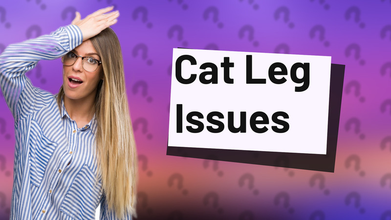 Cat Leg Issues