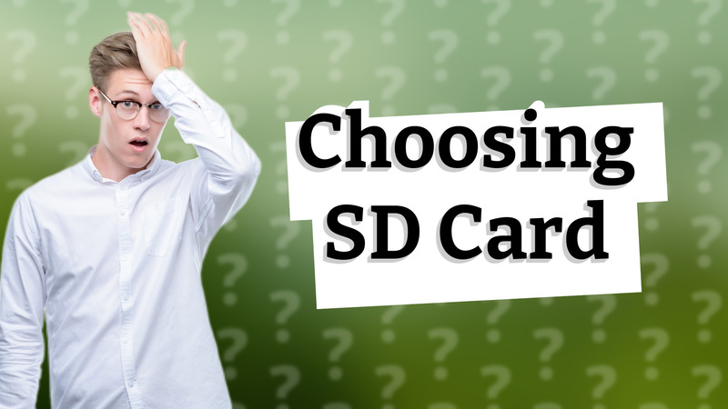 Choosing SD Card