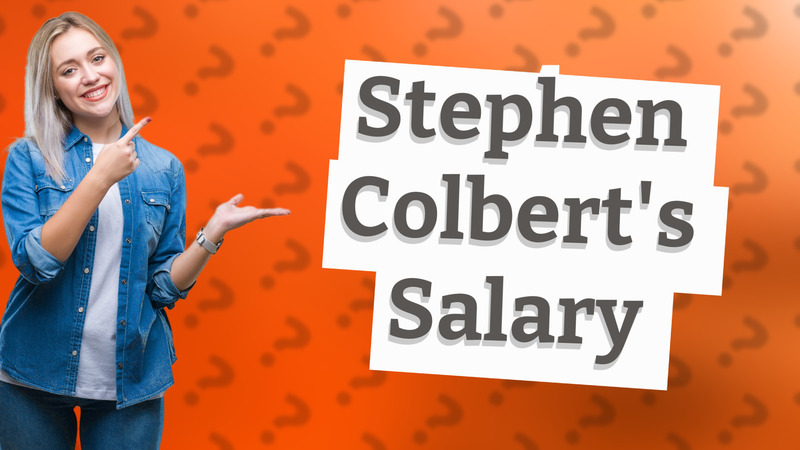 Stephen Colbert's Salary