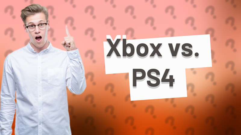 Xbox vs. PS4