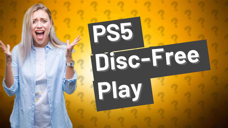 PS5 Disc-Free Play