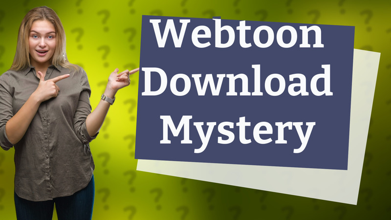 Webtoon Download Mystery
