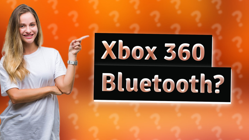 Xbox 360 Bluetooth?