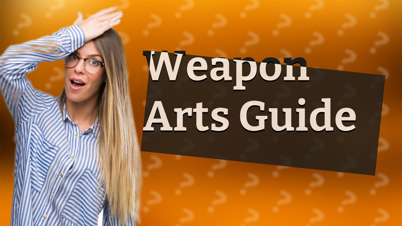 Weapon Arts Guide