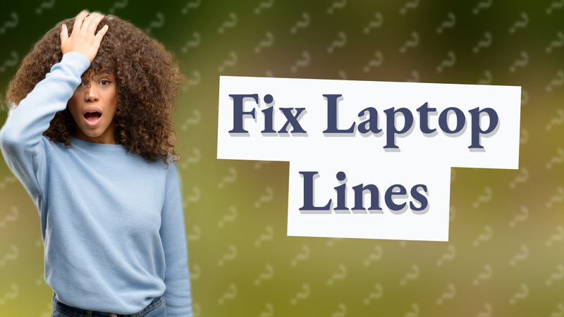 Fix Laptop Lines