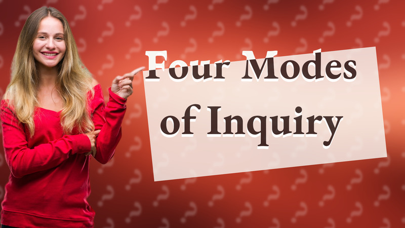 Four Modes of Inquiry