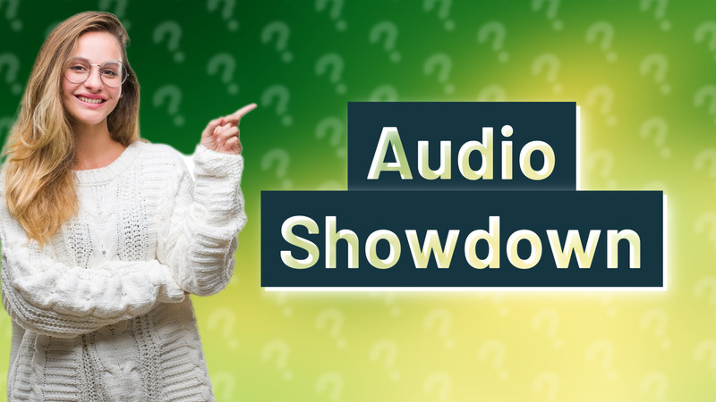 Audio Showdown