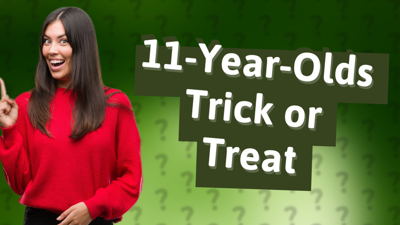 11-Year-Olds Trick or Treat