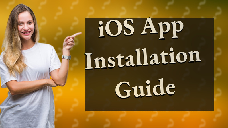 iOS App Installation Guide