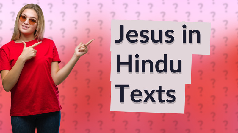 Jesus in Hindu Texts