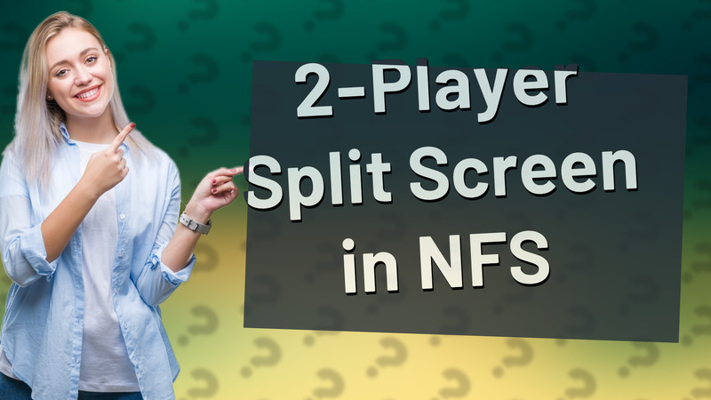 2-Player Split Screen in NFS