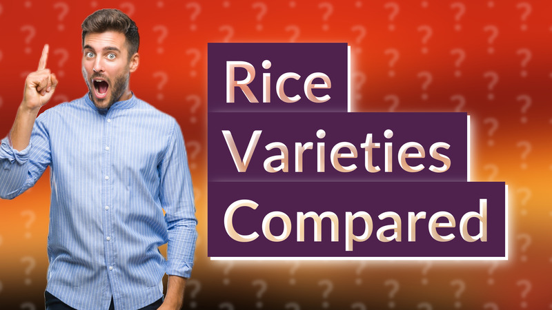 Rice Varieties Compared