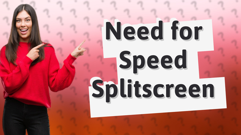 Need for Speed Splitscreen