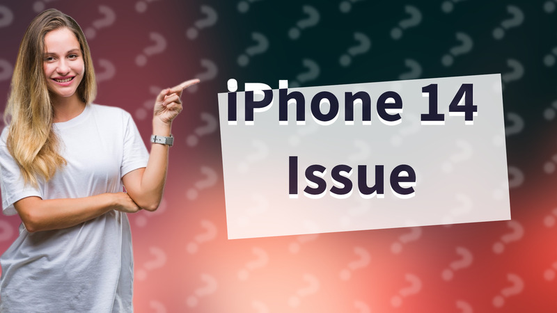 iPhone 14 Issue