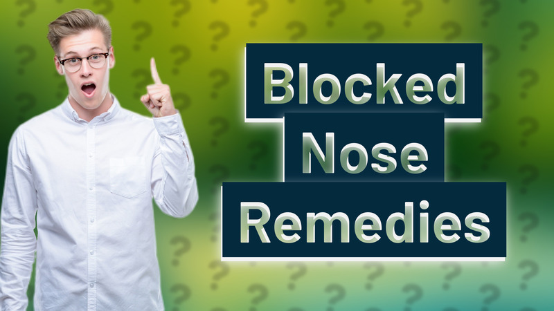 Blocked Nose Remedies