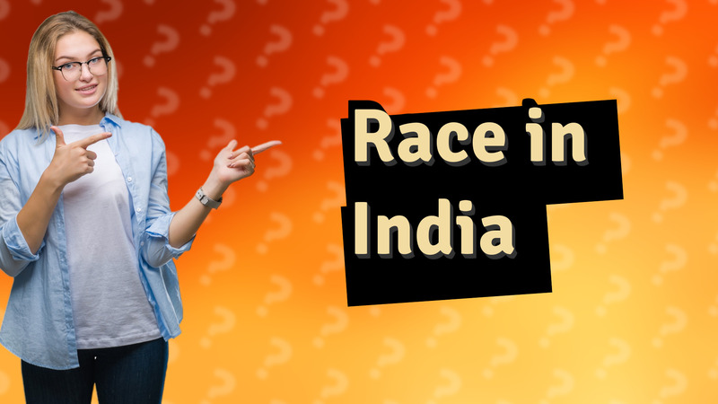 Race in India