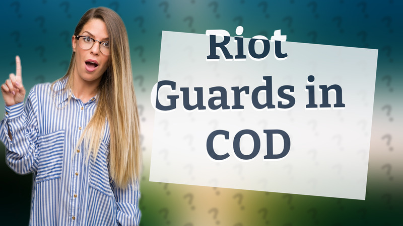 Riot Guards in COD