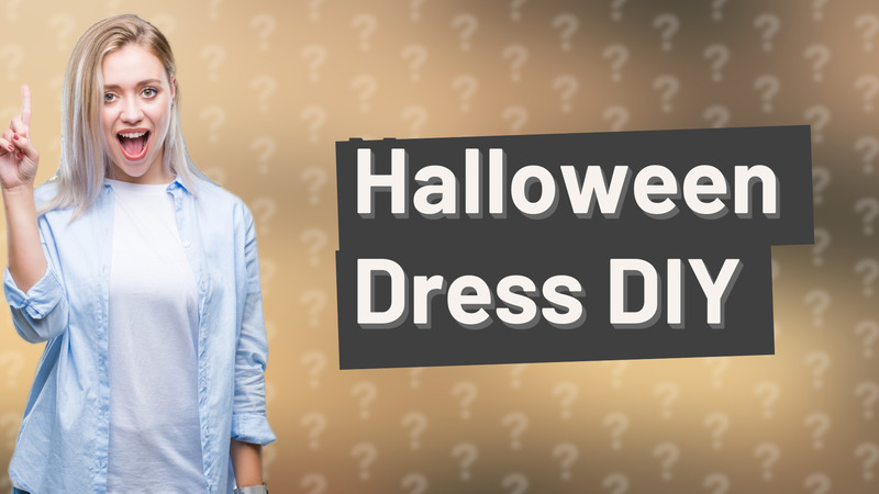 Halloween Dress DIY