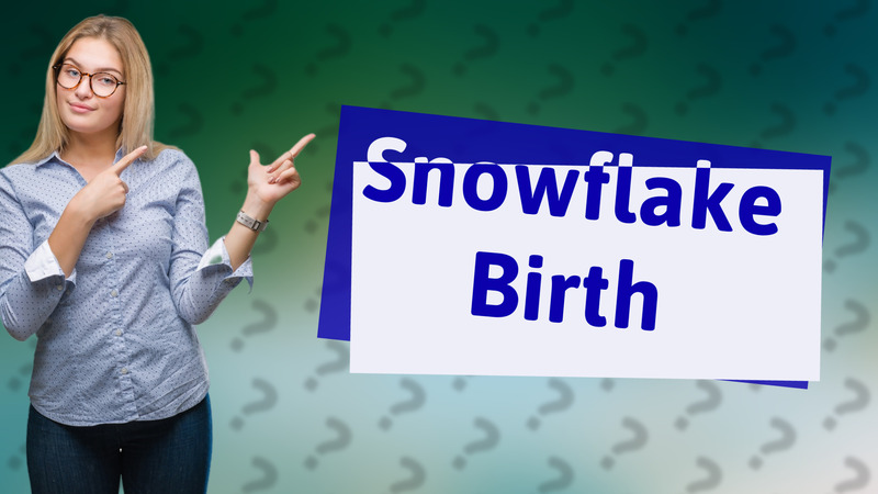 Snowflake Birth