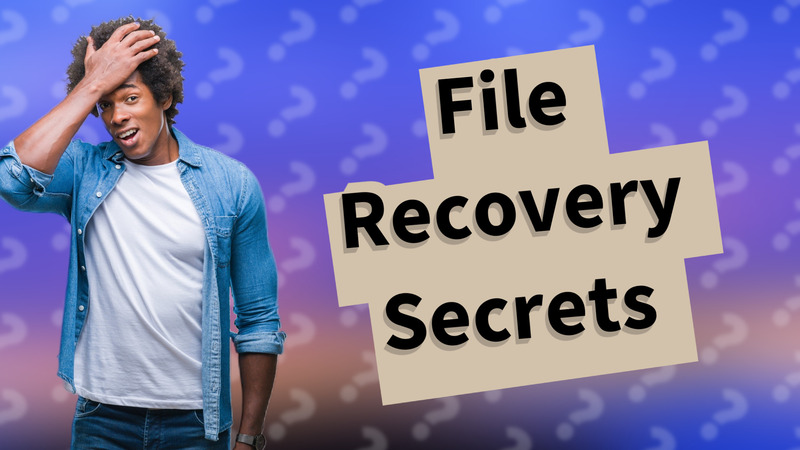 File Recovery Secrets