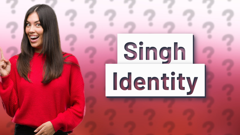 Singh Identity