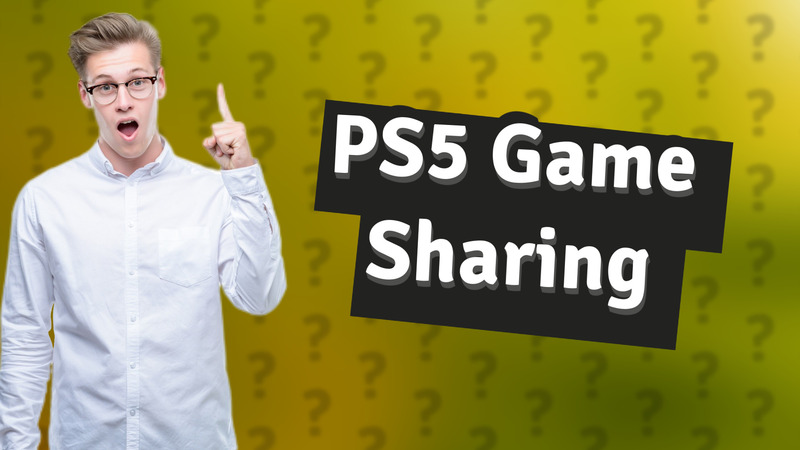 PS5 Game Sharing