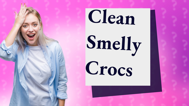Clean Smelly Crocs