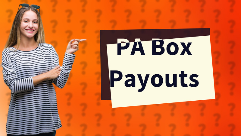 PA Box Payouts