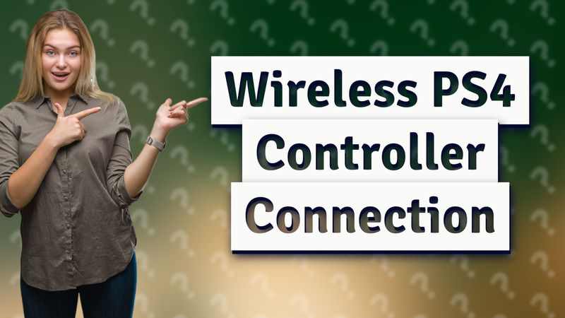 Wireless PS4 Controller Connection