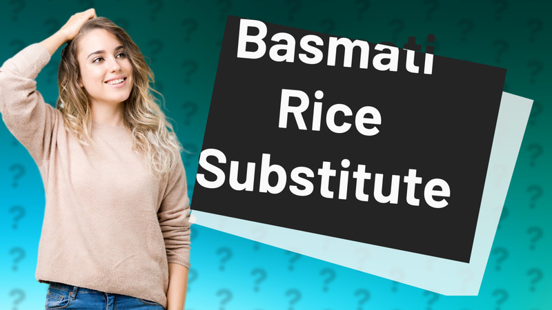 Basmati Rice Substitute