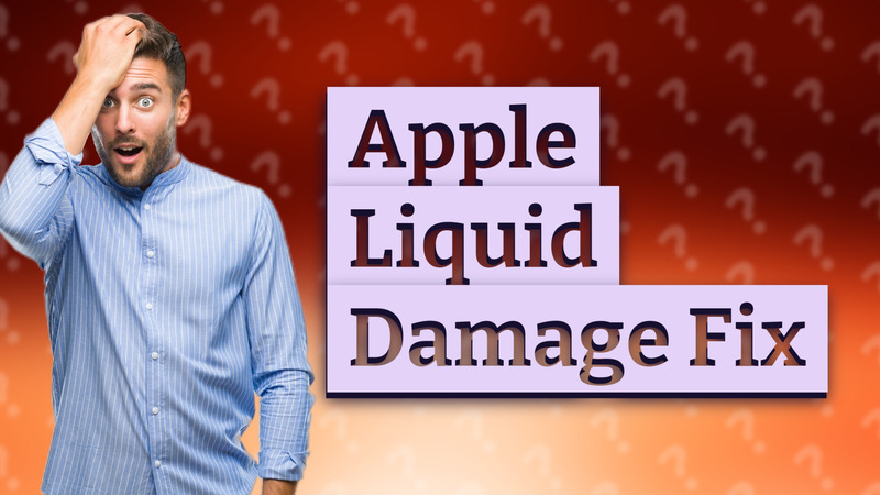 Apple Liquid Damage Fix