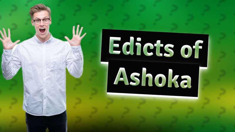 Edicts of Ashoka