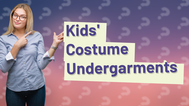 Kids' Costume Undergarments