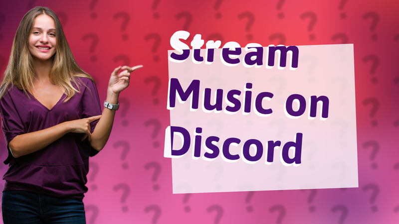 Stream Music on Discord
