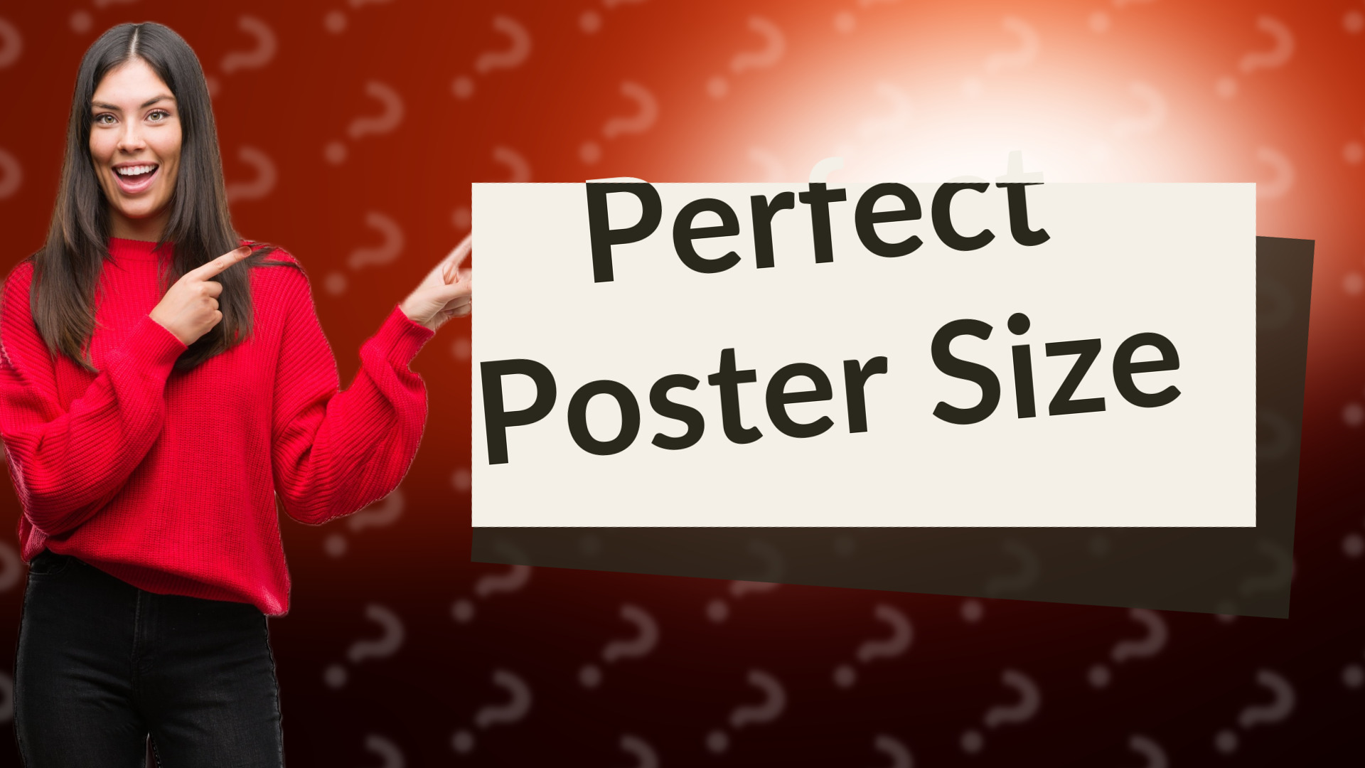 Perfect Poster Size