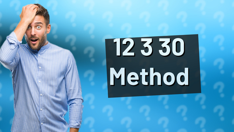 12 3 30 Method