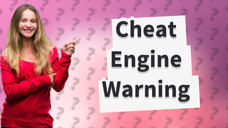 Cheat Engine Warning