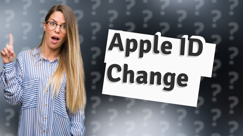 Apple ID Change