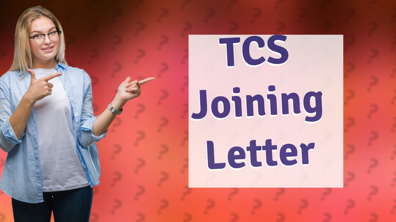 TCS Joining Letter