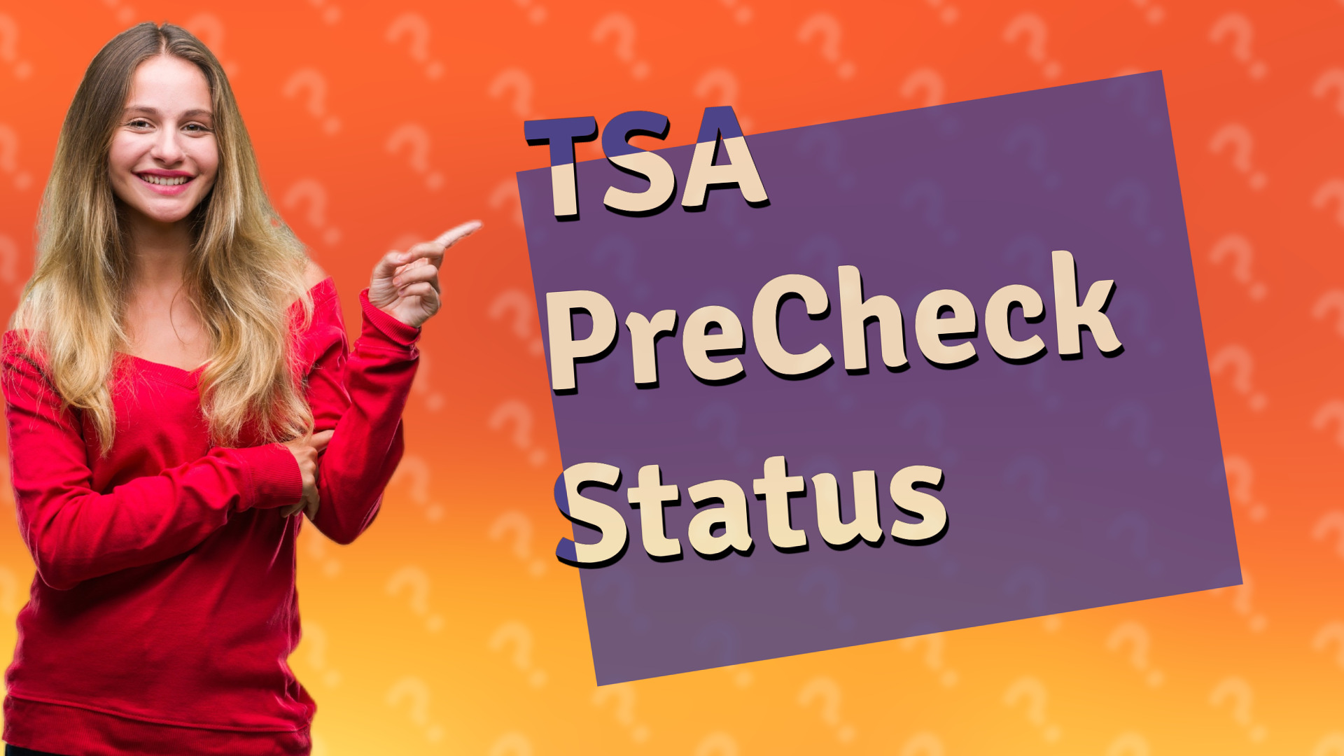 TSA PreCheck Status