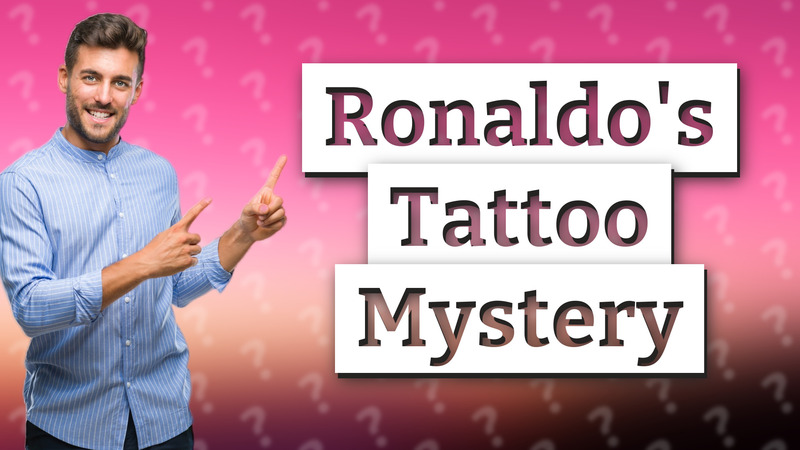 Ronaldo's Tattoo Mystery