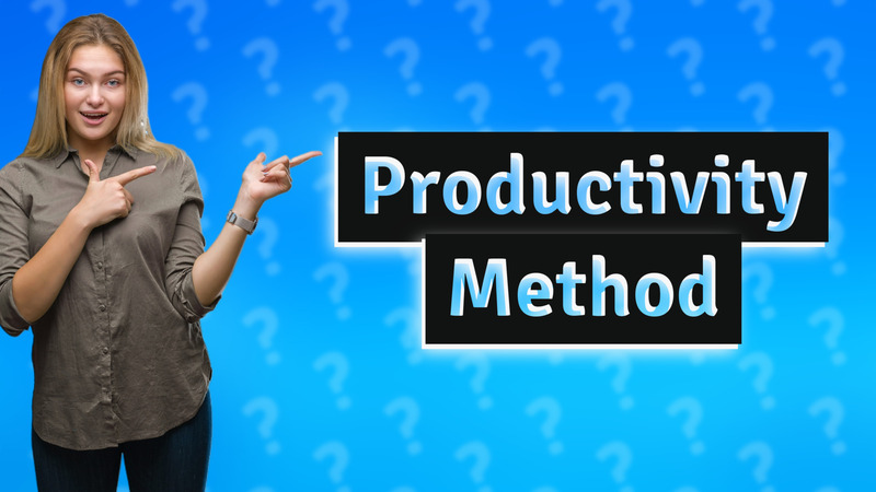 Productivity Method