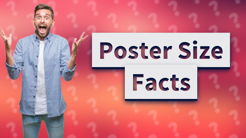 Poster Size Facts